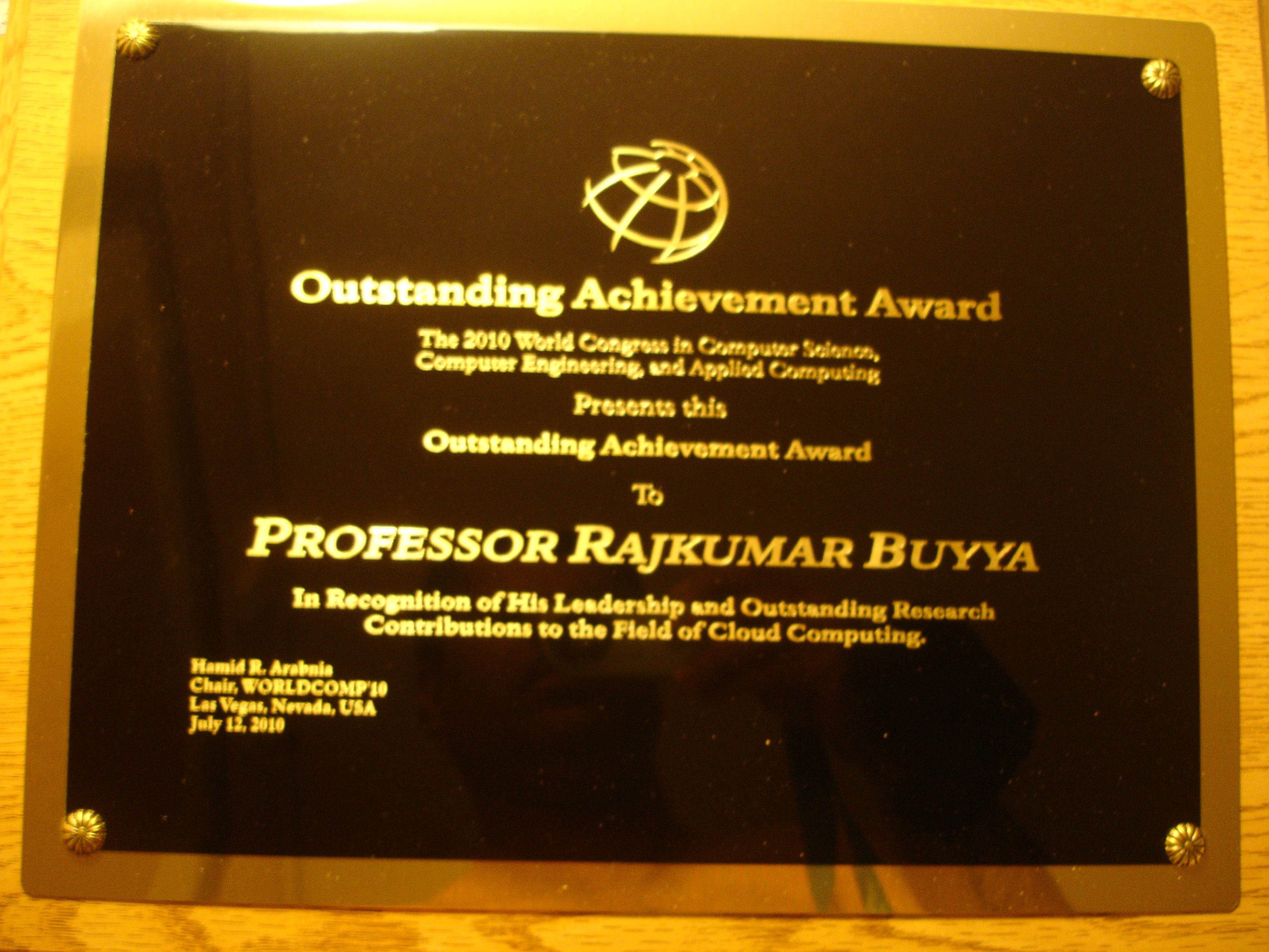 Acm thesis award